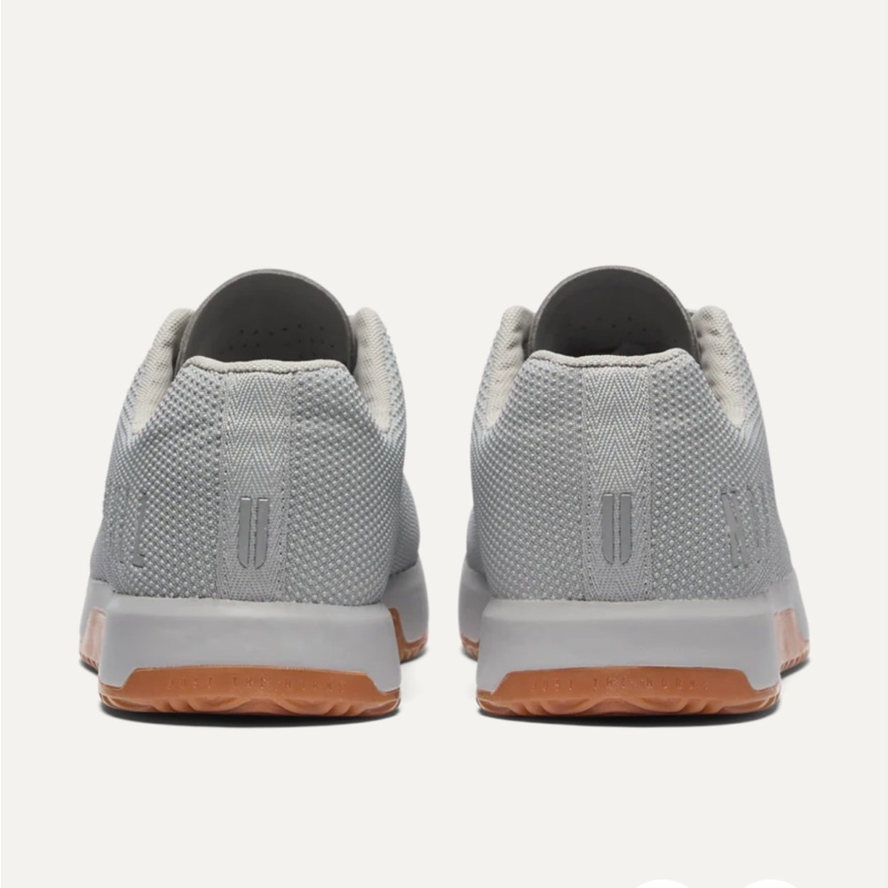 NOBULL Light Gray Knit Training Shoe with Gum Outsole - Picture 4 of 13